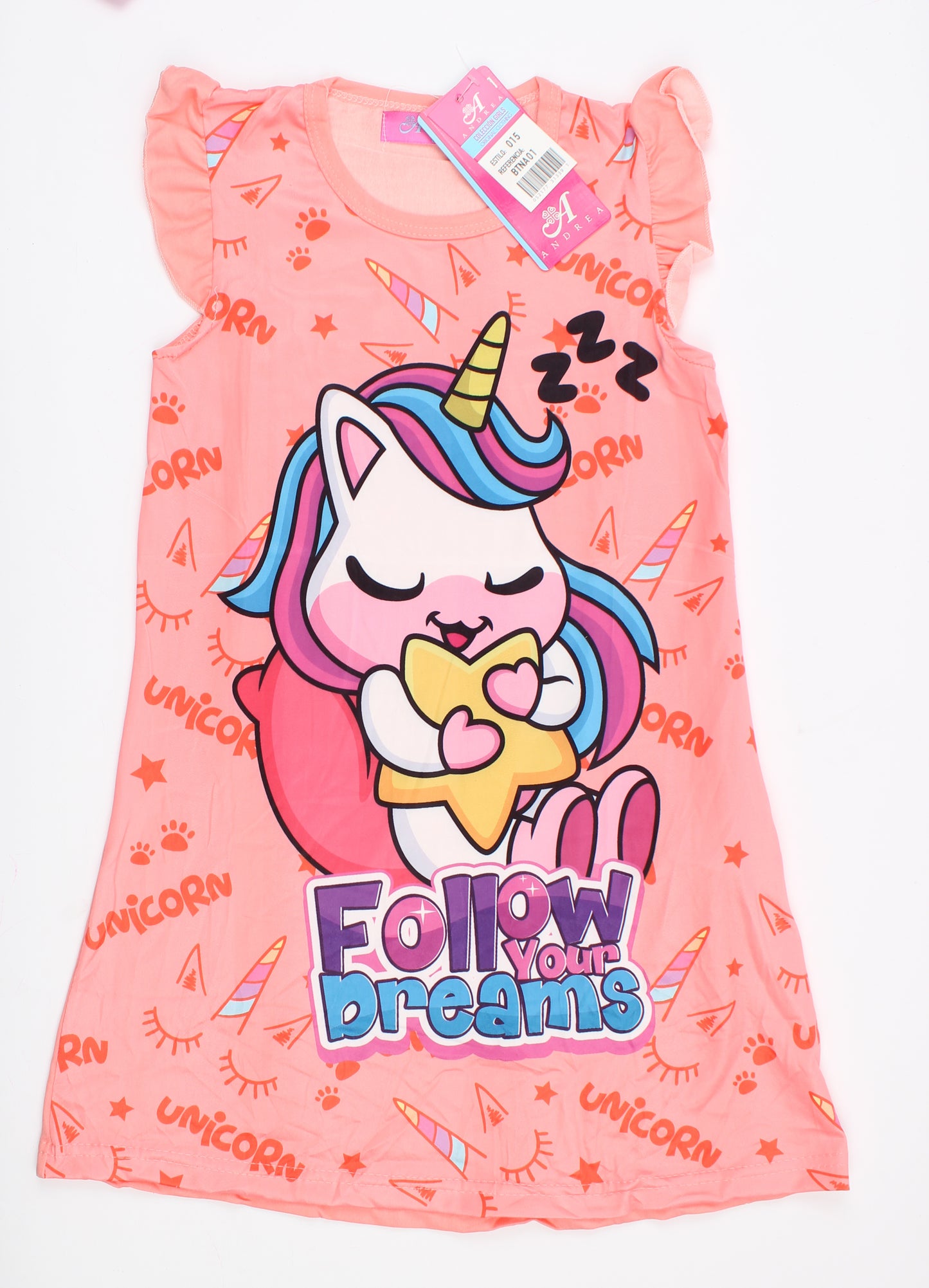 Bata de niña Unicornio *Andrea*