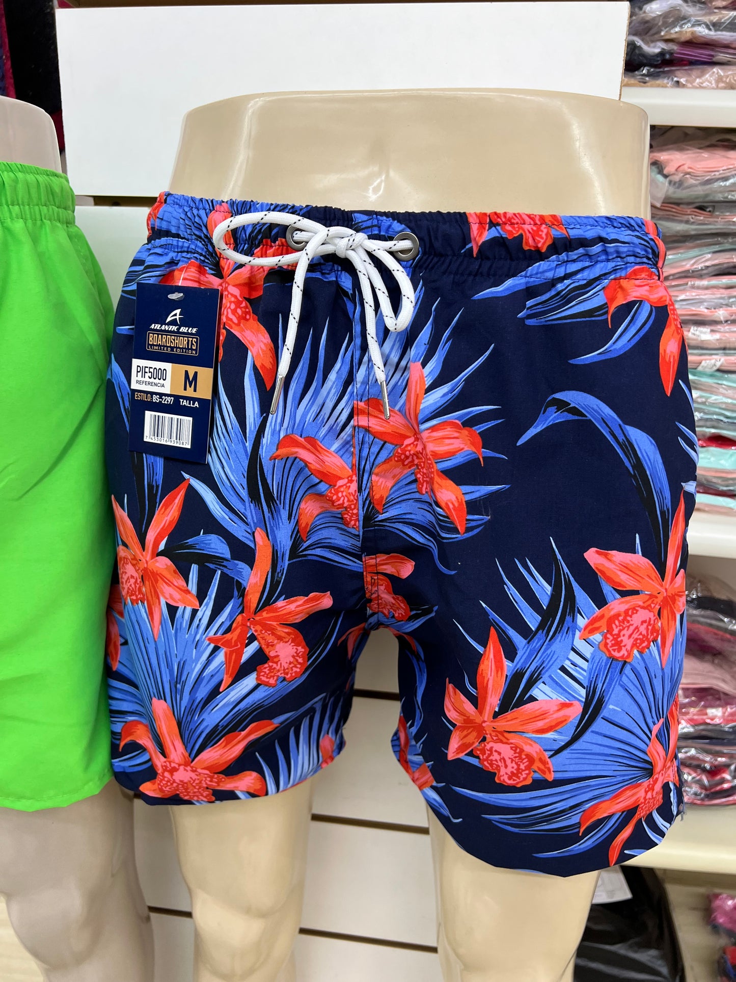 Short de Playa con Diseño "Atlantic Blue"