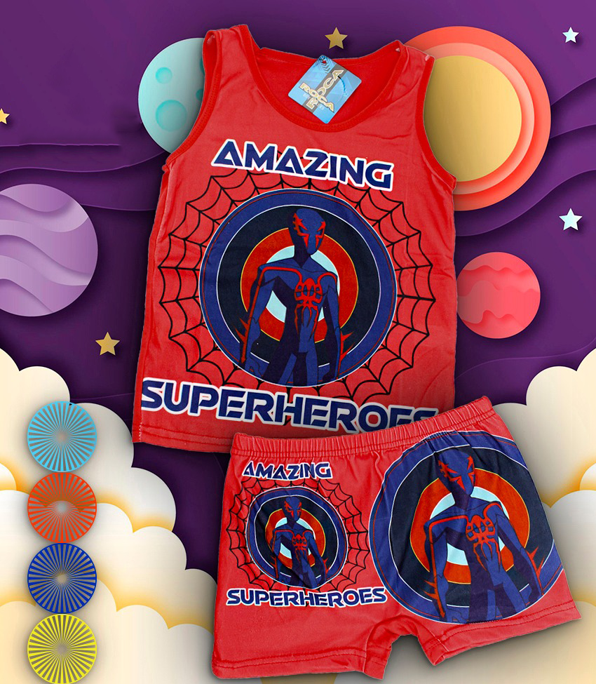 Conjunto de Niño "Amazing Superheroes"