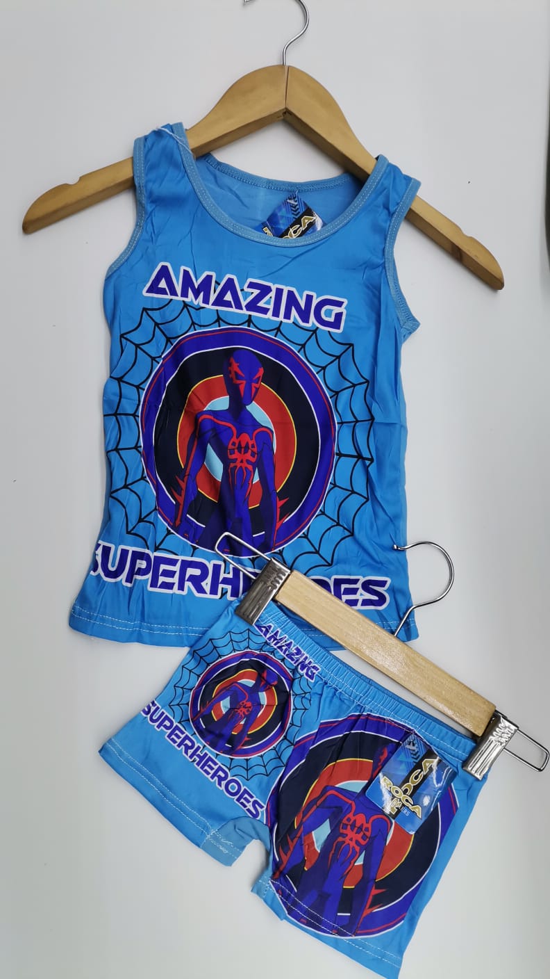 Conjunto de Niño "Amazing Superheroes"