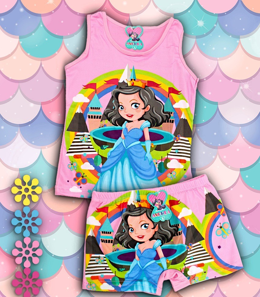 Conjunto de niña *Princesa Azul*